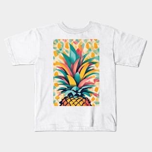 Happy Pineapple Fiesta Kids T-Shirt